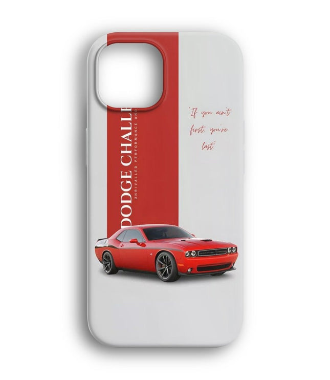 Dodge Challenger Kırmızı Telefon Kılıfı