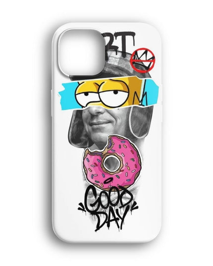 iphone donut art simpson telefon kilifi