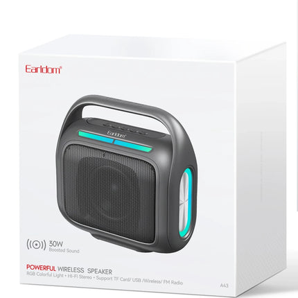 A43 30W Radyolu Bluetooth Kablosuz Hoparlör 6