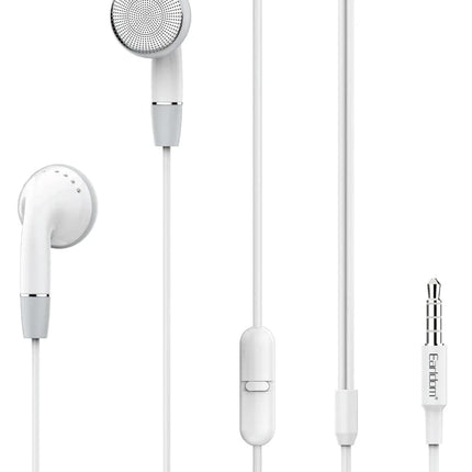 E27 1.2M 3.5mm Jaklı Kablolu Kulaklık - Beyaz
