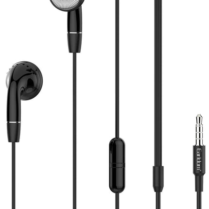 E27 1.2M 3.5mm Jaklı Kablolu Kulaklık - Siyah