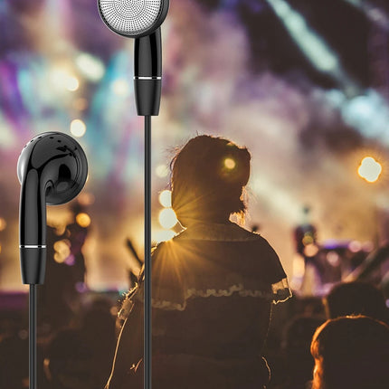 E27 1.2M 3.5mm Jaklı Kablolu Kulaklık - Siyah 3