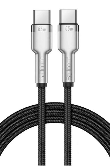 EC-PD01C 1M 66W Type-C to Type-C PD Hızlı Şarj Kablosu