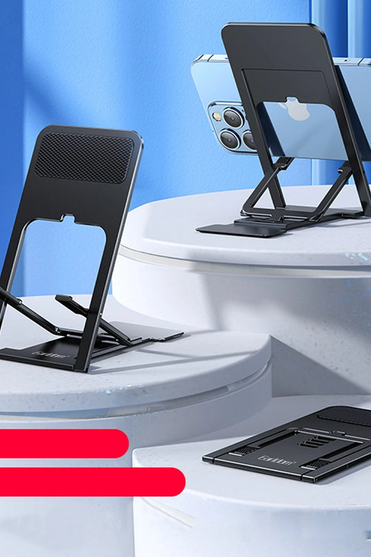 EH159 Katlanabilir Ultra İnce Masaüstü Telefon Tutucu 3