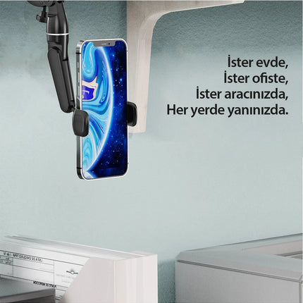 EH178 Ayarlanabilir Klipsli Telefon Tutucu 5