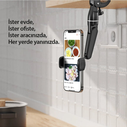 EH178 Ayarlanabilir Klipsli Telefon Tutucu 6