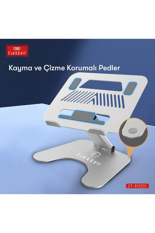 EH201 Ayarlanabilir Metal Laptop ve Tablet Standı 6
