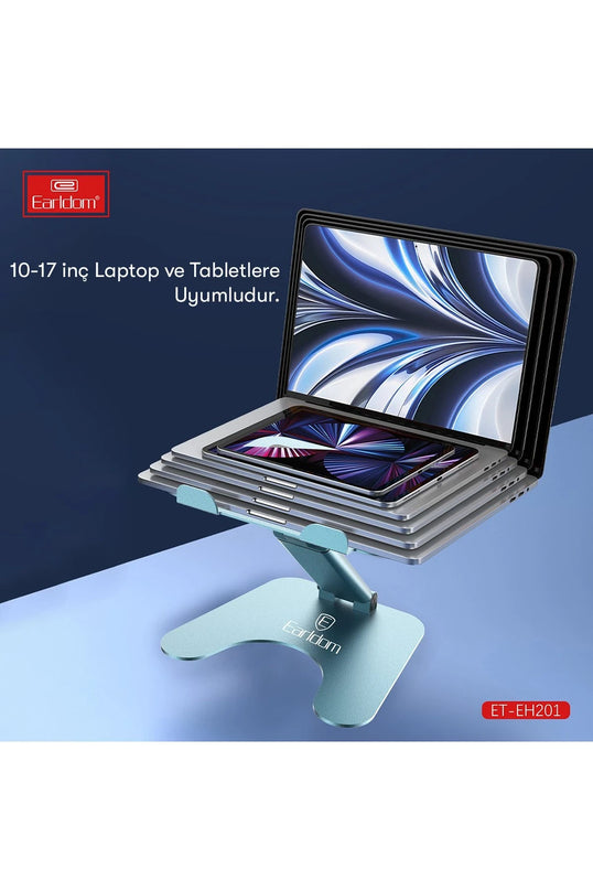 EH201 Ayarlanabilir Metal Laptop ve Tablet Standı 5