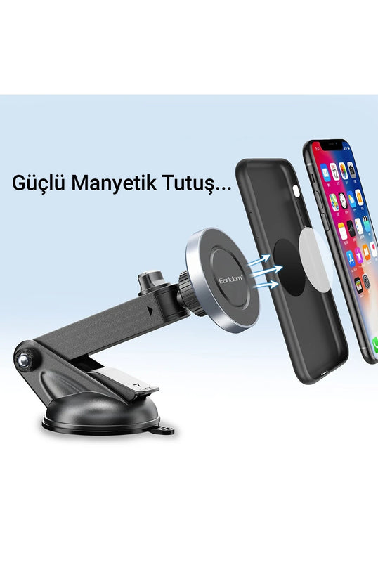 EH211 Ayarlanabilir Vantuzlu Magsafe Araç Tutucu 5