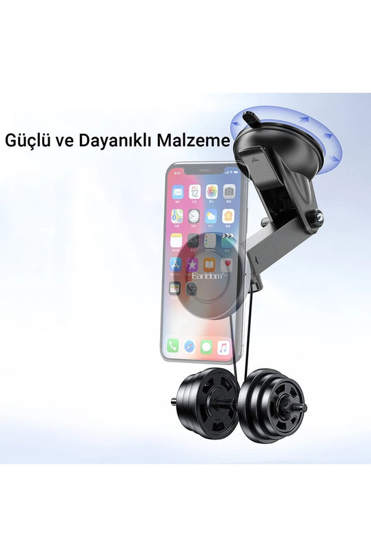 EH211 Ayarlanabilir Vantuzlu Magsafe Araç Tutucu 6