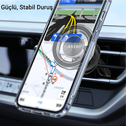 EH213 Izgara Klipsli Manyetik Magsafe Araç Tutucu 6