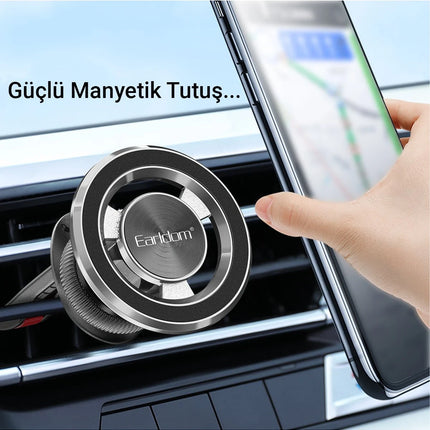 EH213 Izgara Klipsli Manyetik Magsafe Araç Tutucu 2