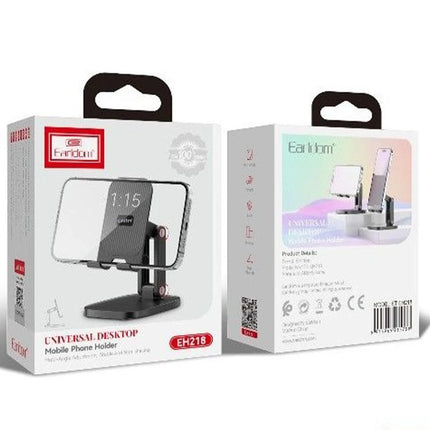 EH218 Ayarlanabilir Katlanabilir Masaüstü Telefon ve Mini Tablet Tutucu 5