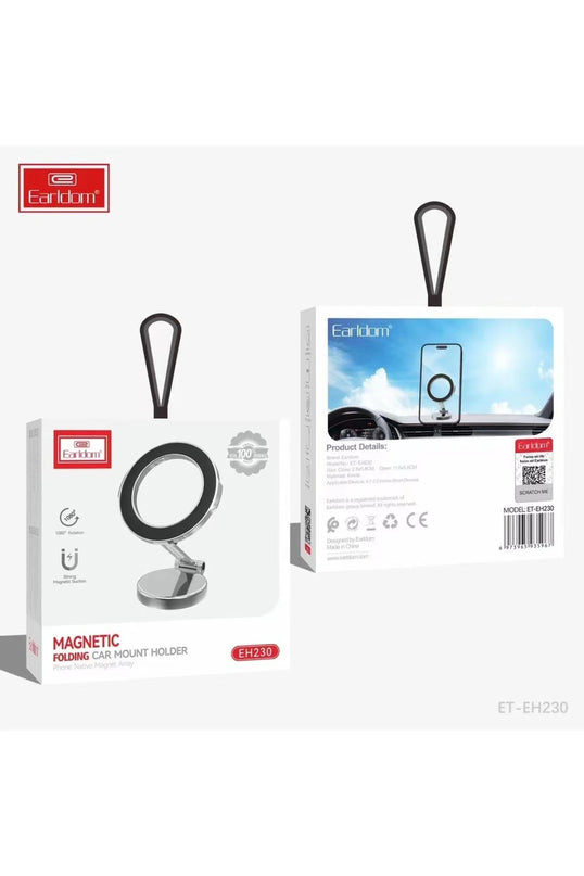 EH230 360 Derece Ayarlanabilen Yapışkanlı Manyetik Magsafe Araç Tutucu 8