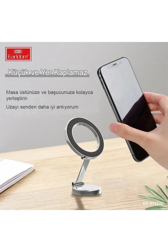 EH230 360 Derece Ayarlanabilen Yapışkanlı Manyetik Magsafe Araç Tutucu 3