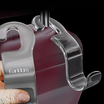 EH253 Araç Koltuk Arkası Askı Aparatı - Gümüş 3