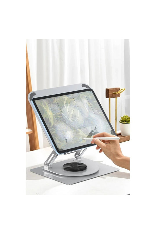 EH257 360 Derece Ayarlanabilir Metal Laptop Standı 5