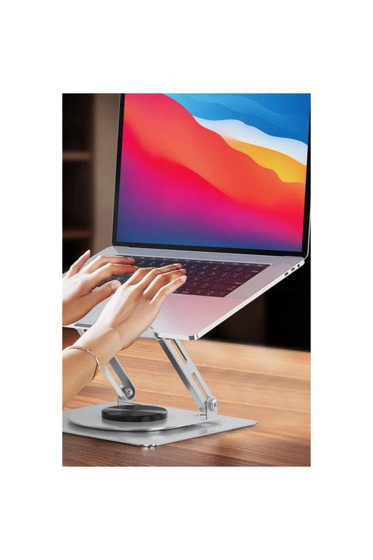 EH257 360 Derece Ayarlanabilir Metal Laptop Standı 3