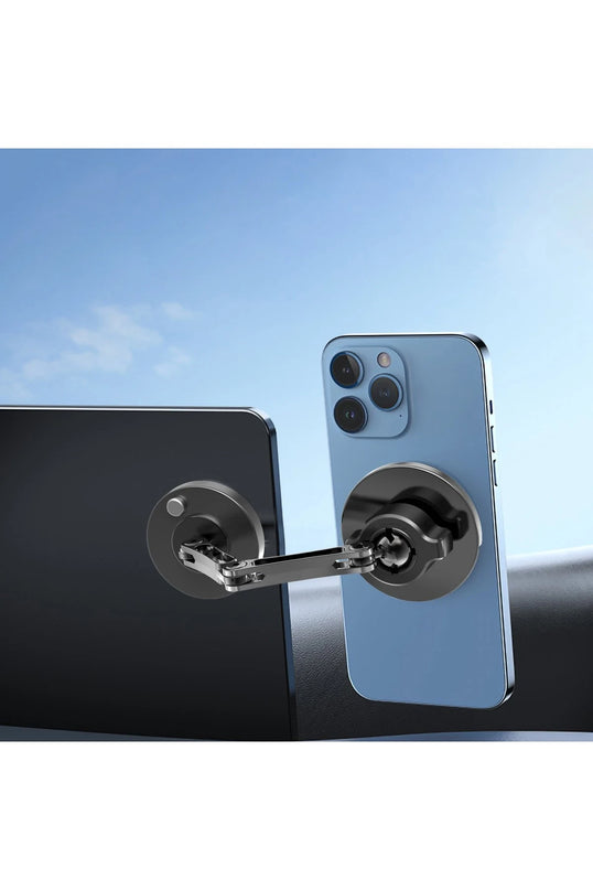 EH266 360 Derece Ayarlanabilir Yapışkanlı Mıknatıslı Magsafe Araç Tutucu 4