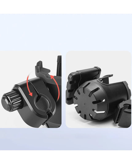 EH293 Motosiklet İçin Ayarlanabilir 2in1 Telefon ve Şişe Tutucu 2
