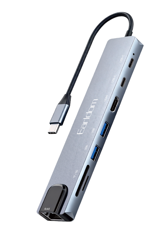 ET-W41 8in1 USB-C Hub Dönüştürücü