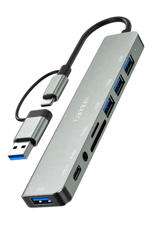ET-W43 8in1 USB-C Hub Dönüştürücü