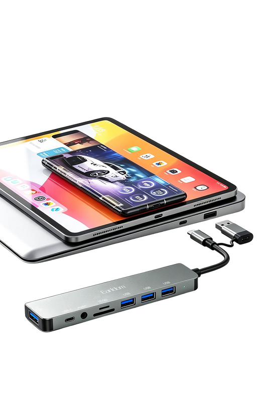 ET-W43 8in1 USB-C Hub Dönüştürücü 2