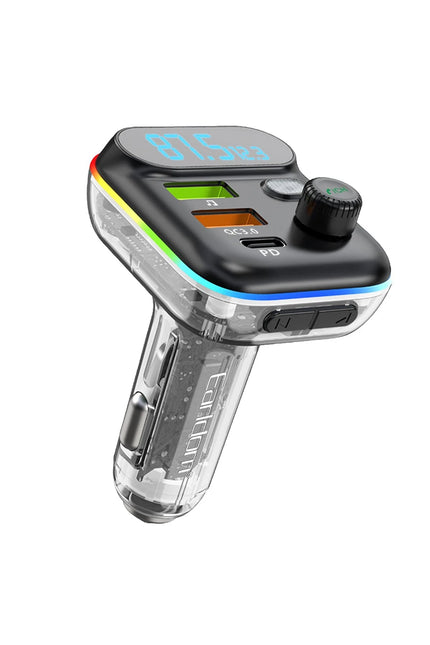 M80 Bluetooth USB 3.0 ve Type C PD Hızlı Şarj FM Transmitter