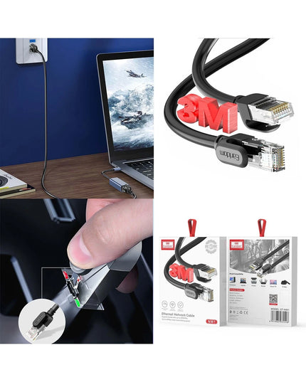 NW1 3M Cat 6 Ethernet Network Kablosu 9