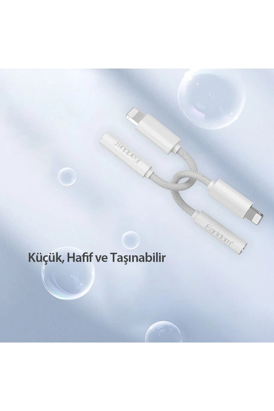 OT68 Tak Çalıştır Lightning to Aux Dönüştürücü 5