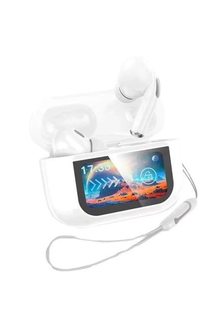 TWS40 Aktif Gürültü Engelleyici Özellikli Dijital Ekranlı Bluetooth 5.3 Kablosuz Airpods Kulaklık