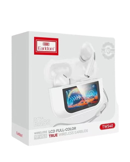 TWS40 Aktif Gürültü Engelleyici Özellikli Dijital Ekranlı Bluetooth 5.3 Kablosuz Airpods Kulaklık 2