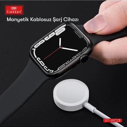 WC23 Kablosuz Manyetik Akıllı Saat Şarjı Galaxy Watch 3/4/Active 1/Active 2 7