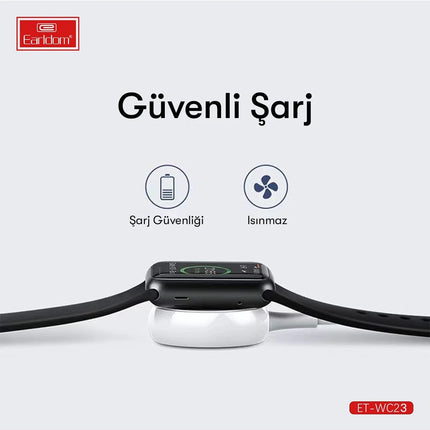 WC23 Kablosuz Manyetik Akıllı Saat Şarjı Galaxy Watch 3/4/Active 1/Active 2 4