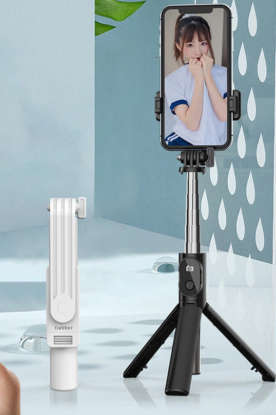 ZP25 Ayarlanabilir Açılı BT 4.0 Tripodlu Mini Selfie Çubuğu - Siyah 3