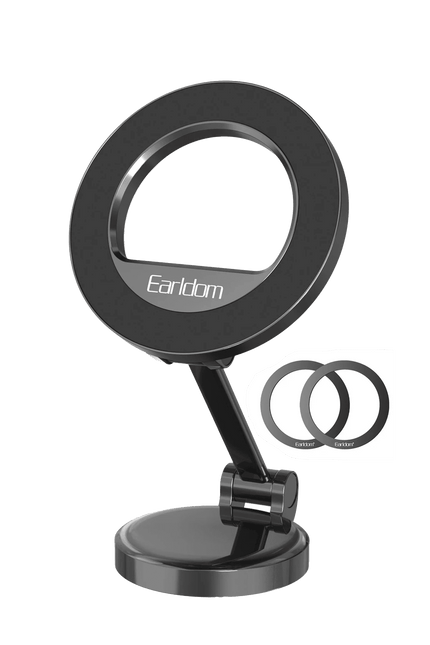 EH316 Ayarlanabilir Katlanabilir 360 Dönen Manyetik Metal Telefon Tutucu