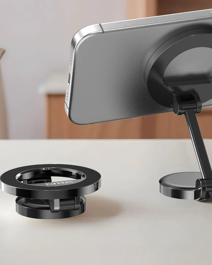 EH316 Ayarlanabilir Katlanabilir 360 Dönen Manyetik Metal Telefon Tutucu 5