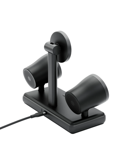 MagAudio 2in1 5W Kablosuz Hoparlörlü Qi2 Destekli 15W Masaüstü Hızlı Şarj Standı 5