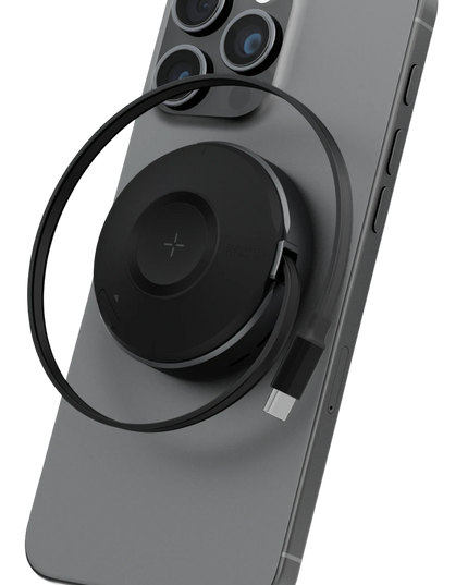 MagDuo Arc 2in1 80cm Dahili Kablolu 15W Telefon Saat Hızlı Şarj Standı