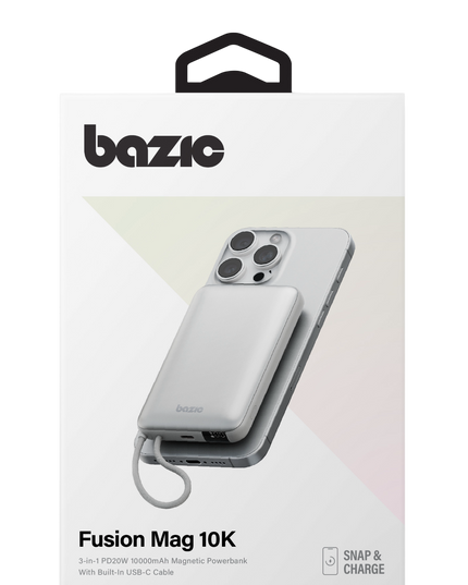 X Bazic GoMag Fusion Mag 10K 10.000mAh Manyetik Kablosuz Powerbank 5