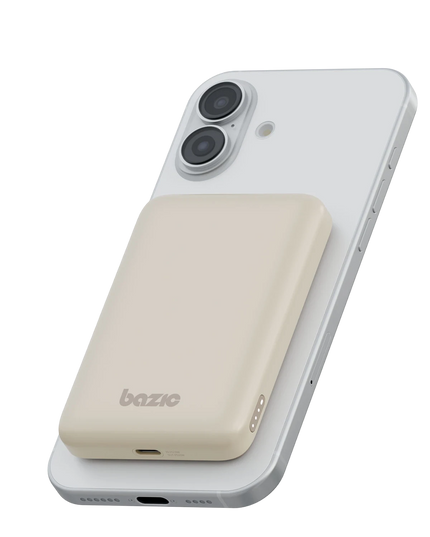 X Bazic GoPower Snap 5K 3in1 5.000 mAh 20W PD Kablolu ve 15W Kablosuz Hızlı Şarj Magsafe Powerbank - Kahverengi 2