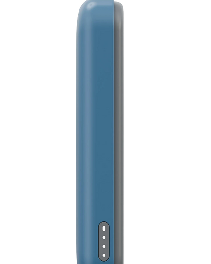 X Bazic GoPower Snap 5K 3in1 5.000 mAh 20W PD Kablolu ve 15W Kablosuz Hızlı Şarj Magsafe Powerbank - Mavi 3