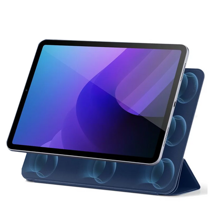 iPad 2025 10.9 (10.Nesil) Rebound Manyetik Tablet Kılıfı - Lacivert 2