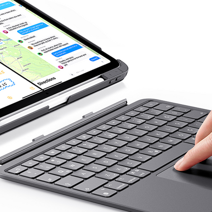 iPad Air 11 (2024) Flex Klavyeli Tablet Kılıfı 4
