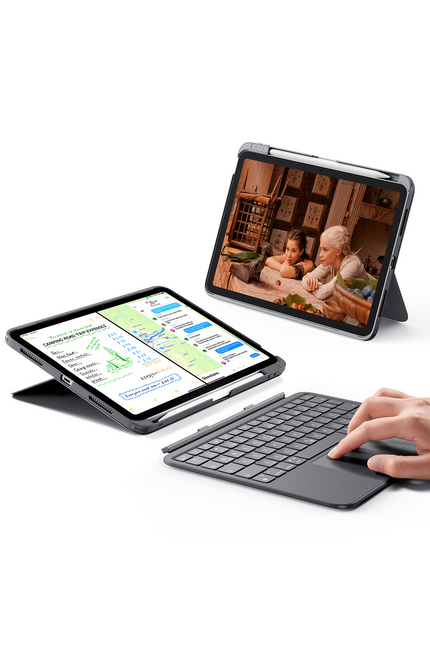 iPad Air 11 (2024) Flex Klavyeli Tablet Kılıfı