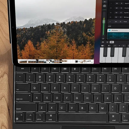 iPad Air 11 (2024) Rebound Manyetik Klavyeli Tablet Kılıfı 5