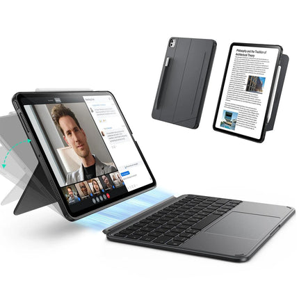 iPad Air 11 (2024) Shift Manyetik Klavyeli Tablet Kılıfı