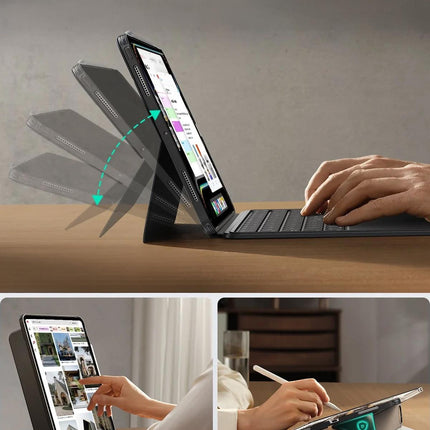 iPad Air 11 (2024) Shift Manyetik Klavyeli Tablet Kılıfı 3