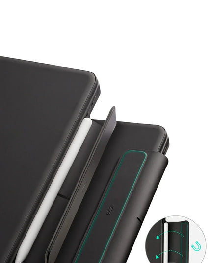 iPad Pro 11 (2024) Rebound Manyetik Klavyeli 360 Tablet Kılıfı 5