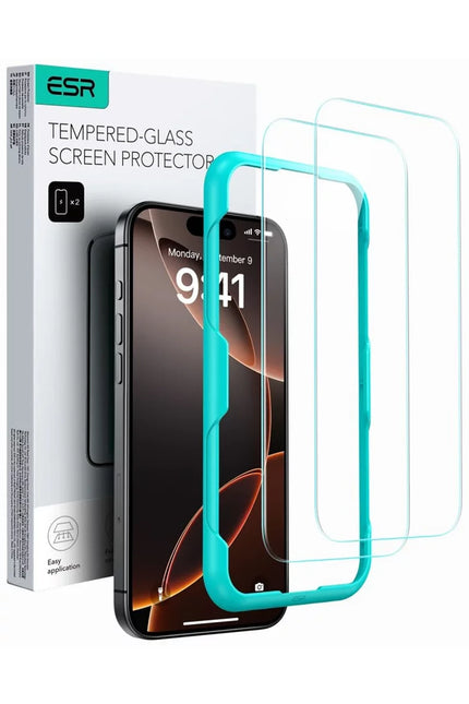 iPhone 16 Plus Tempered 2 Adet Cam Ekran Koruyucu